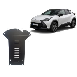 Skid Plate for Catalytic Converter, Scut Protection Anti Theft, Toyota C-HR 2023 - Present - EDK.ro