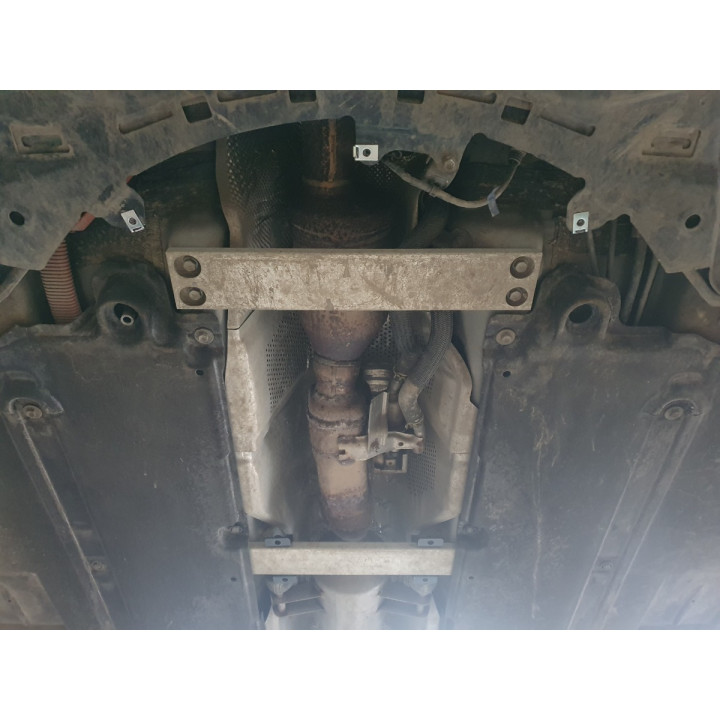 Skid Plate for Catalytic Converter, Scut Protection Anti Theft, Toyota C-HR 2023 - Present - EDK.ro