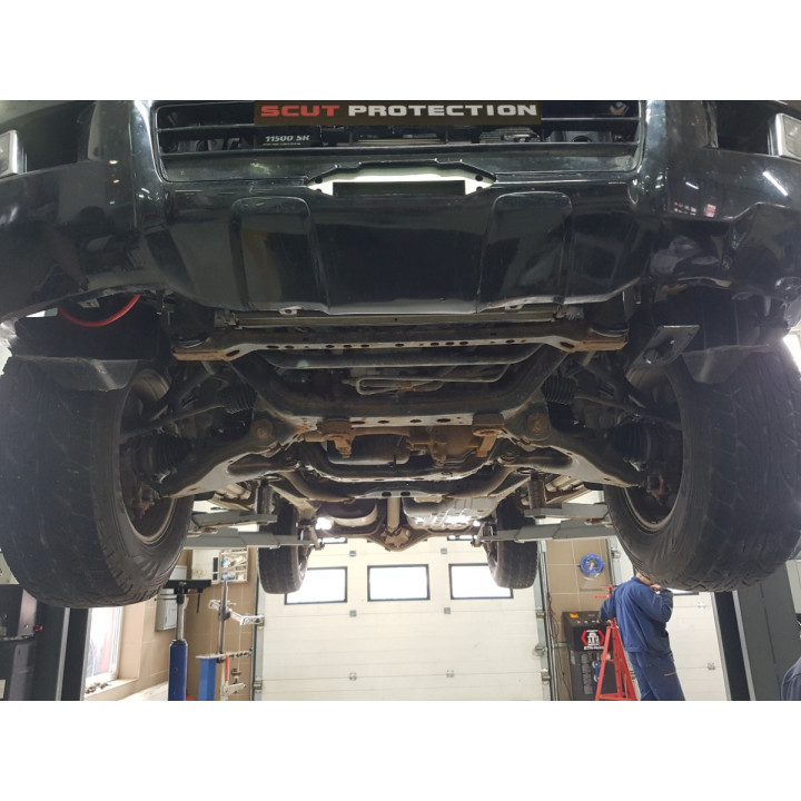 Skid Plate for Gearbox, Scut Protection, Toyota FJ Cruiser 2006 - 2018 - EDK.ro