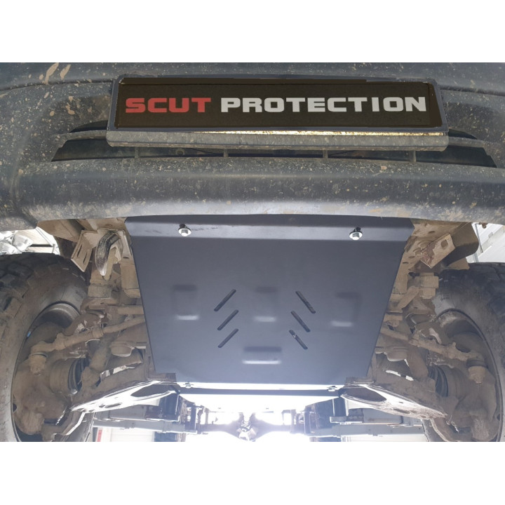 Skid Plate for Engine, Scut Protection, Toyota Hilux 2000 - 2004 - EDK.ro