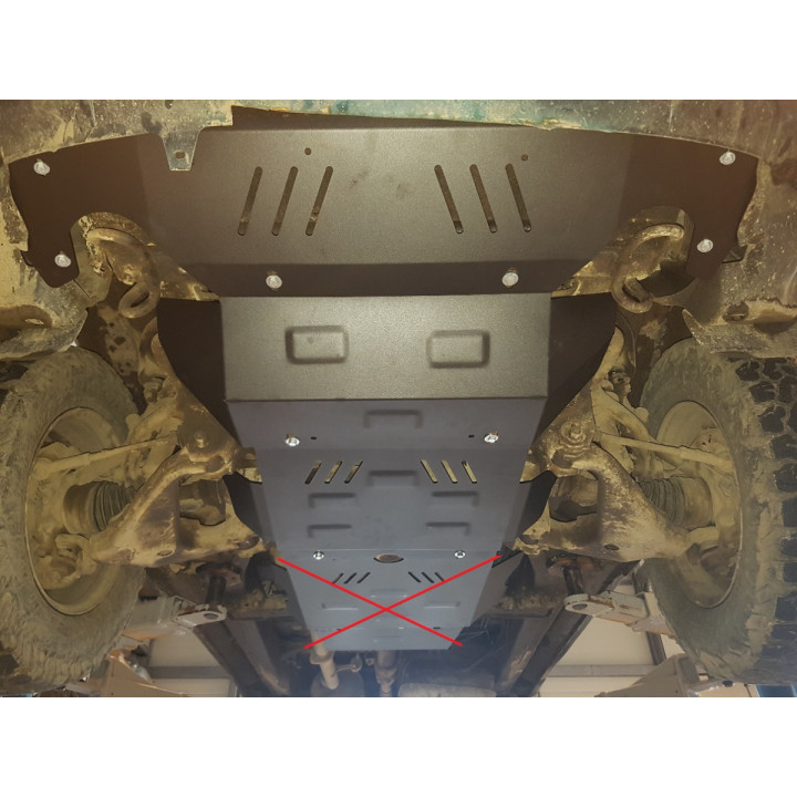 Scut Motor și Radiator, Scut Protection, Toyota Hilux 2004 - 2015 - EDK.ro