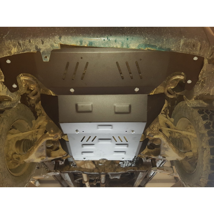 Skid Plate for Gearbox, Scut Protection Particulate Filter, Toyota Hilux 2004 - 2015 - EDK.ro