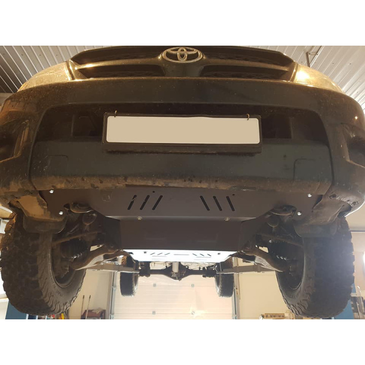Skid Plate for Gearbox, Scut Protection Particulate Filter, Toyota Hilux 2004 - 2015 - EDK.ro