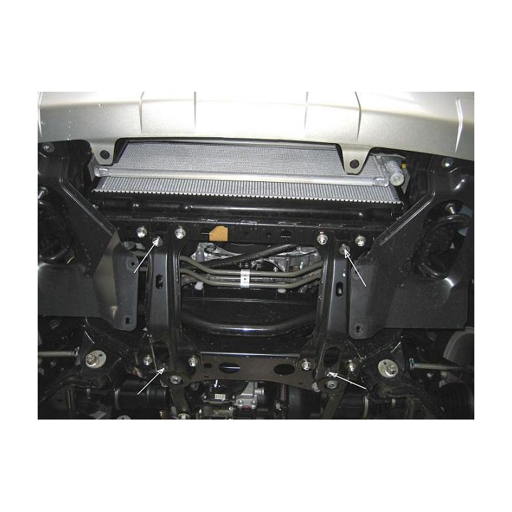 Scut Motor, Scut Protection, Toyota Hilux 2004 - 2015 - EDK.ro