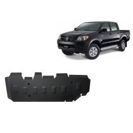 Skid Plate for Fuel Tank, Scut Protection, Toyota Hilux 2004 - 2015 - EDK.ro