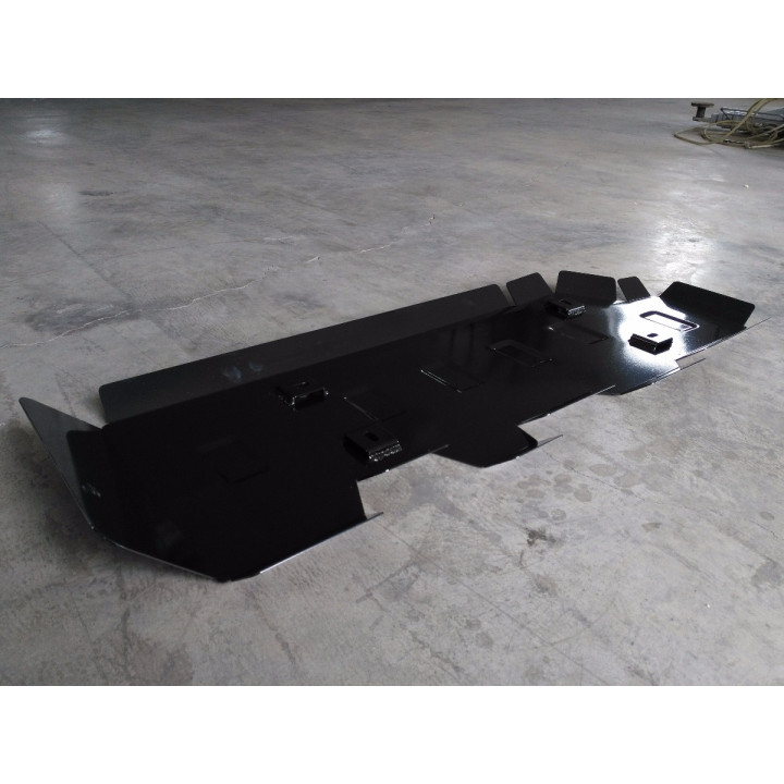 Skid Plate for Fuel Tank, Scut Protection, Toyota Hilux 2004 - 2015 - EDK.ro