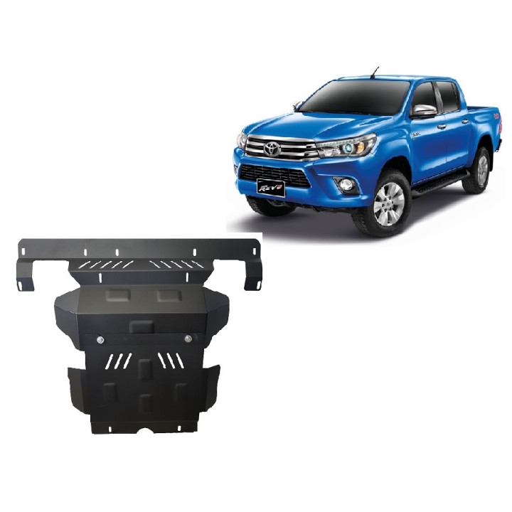 Scut Motor și Radiator, Scut Protection Revo, Toyota Hilux 2016 - Prezent - EDK.ro