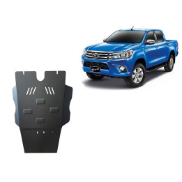 Skid Plate for Gearbox, Scut Protection Particulate Filter Revo, Toyota Hilux 2016 - Present - EDK.ro