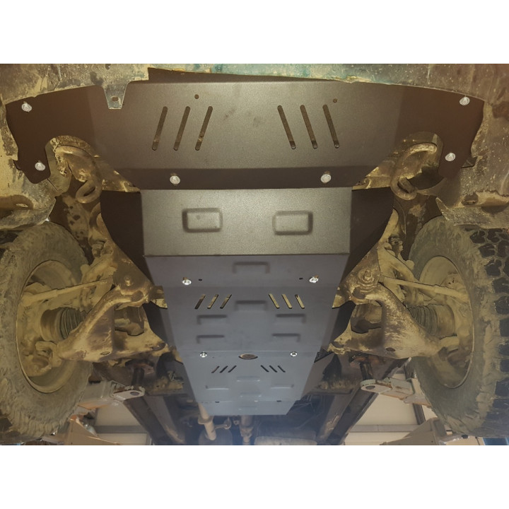 Skid Plate for Gearbox, Scut Protection Particulate Filter Revo, Toyota Hilux 2016 - Present - EDK.ro