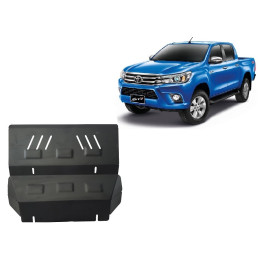 Metal Skid Plate for Radiator, Scut Protection Revo, Toyota Hilux 2016 - Present - EDK.ro