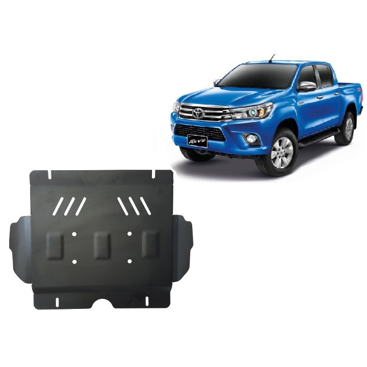 Scut Motor din Metalic, Scut Protection Revo, Toyota Hilux 2016 - Prezent - EDK.ro