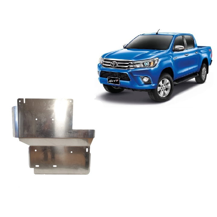 Scut de Protecție din Aluminiu, Scut Protection Revo, Toyota Hilux 2016 - Prezent - EDK.ro