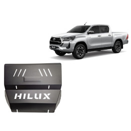 Metal Skid Plate for Radiator, Scut Protection, Toyota Hilux Invincible 2021 - Present - EDK.ro