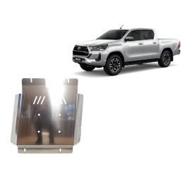Scut Cutie de Viteze din Aluminiu, Scut Protection, Toyota Hilux Invincible 2021 - Prezent - EDK.ro