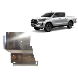 Scut de Protecție din Aluminiu, Scut Protection, Toyota Hilux Invincible 2021 - Prezent - EDK.ro
