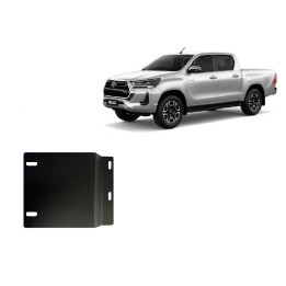 Skid Plate for Particulate Filter Sensor, Scut Protection, Toyota Hilux Invincible 2021 - Present - EDK.ro