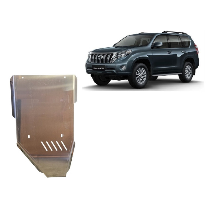Scut Cutie de Viteze din Aluminiu, Scut Protection, Toyota Land Cruiser 150 2009 - Prezent - EDK.ro
