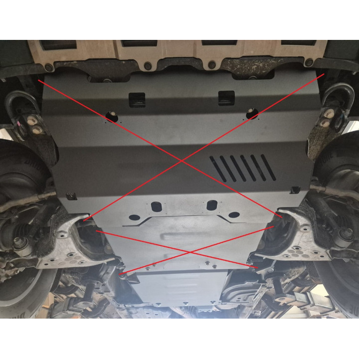 Scut Cutie de Viteze din Metalic, Scut Protection, Toyota Land Cruiser 250 2024 - Prezent - EDK.ro