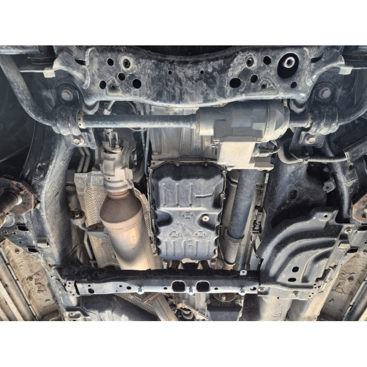 Aluminium Skid Plate for Gearbox, Scut Protection, Toyota Land Cruiser 250 2024 - Present - EDK.ro