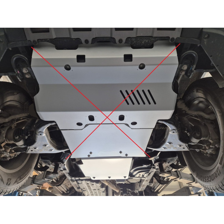 Scut Cutie de Viteze din Aluminiu, Scut Protection, Toyota Land Cruiser 250 2024 - Prezent - EDK.ro