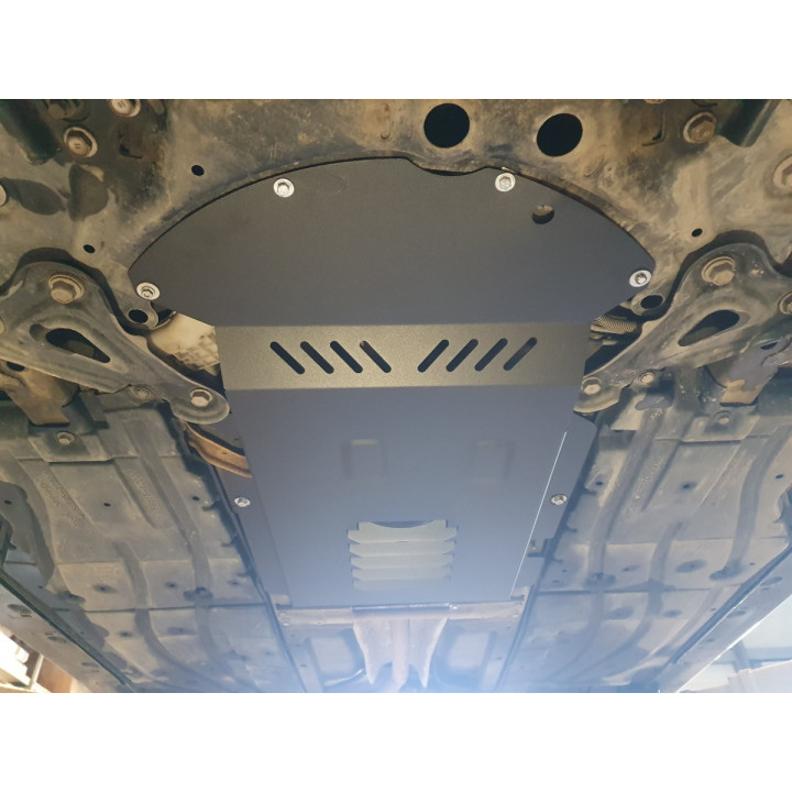 Skid Plate for Catalytic Converter, Scut Protection Anti Theft Verso S, Toyota ProAce Verso 2007 - 2018 - EDK.ro