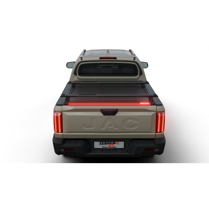 Manual Roll Top Tonneau Bed Cover, Tessera 4x4 Roll+, JAC T9 EV 2025 - Present - EDK.ro