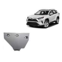 Aluminium Skid Plate for Differential, Scut Protection, Toyota RAV4 2018 - 2025 - EDK.ro