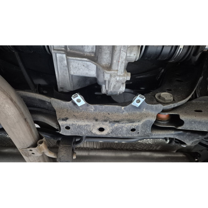 Aluminium Skid Plate for Differential, Scut Protection, Toyota RAV4 2018 - 2025 - EDK.ro