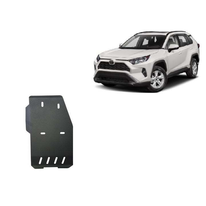 Skid Plate for Rear Differential, Scut Protection Rav 4, Toyota RAV4 2018 - Present - EDK.ro