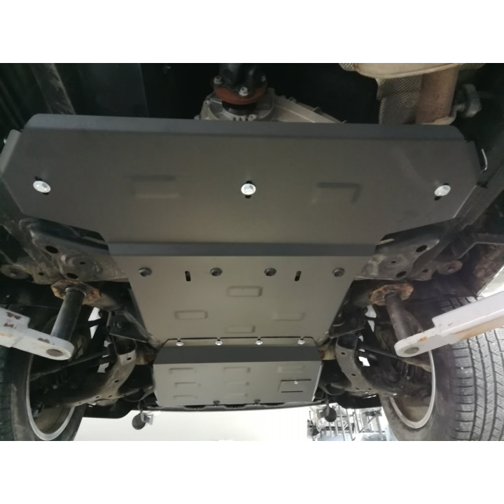 Skid Plate for Gearbox and Differential, Scut Protection, Volkswagen Amarok 2010 - 2022 - EDK.ro