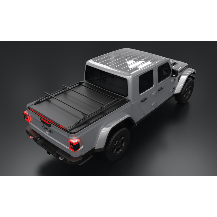 Manual Roll Top Tonneau Bed Cover, Tessera 4x4 Roll+, Jeep Gladiator 2020 - Present - EDK.ro