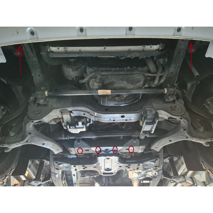 Scut Motor, Scut Protection, Volkswagen Amarok 2010 - 2022 - EDK.ro