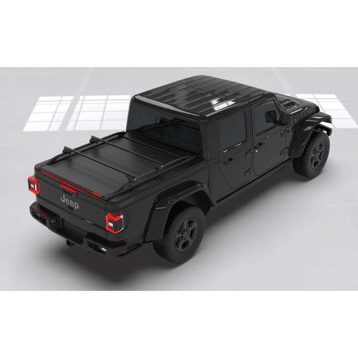 Manual Roll Top Tonneau Bed Cover, Tessera 4x4 Roll+, Jeep Gladiator 2020 - Present - EDK.ro