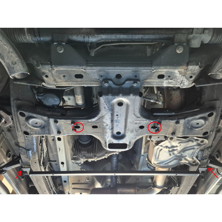 Scut Cutie de Viteze și Diferențial, Scut Protection V6 Automat, Volkswagen Amarok 2016 - 2022 - EDK.ro