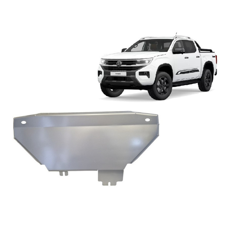 Aluminium Skid Plate for Radiator, Scut Protection, Volkswagen Amarok 2022 - Present - EDK.ro