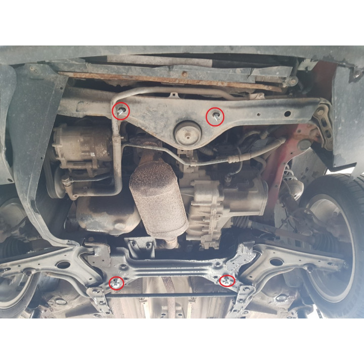 Scut Motor, Scut Protection, Volkswagen Caddy 1991 - 2003 - EDK.ro