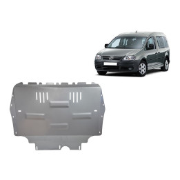 Scut Motor din Aluminiu, Scut Protection, Volkswagen Caddy 2004 - 2012 - EDK.ro