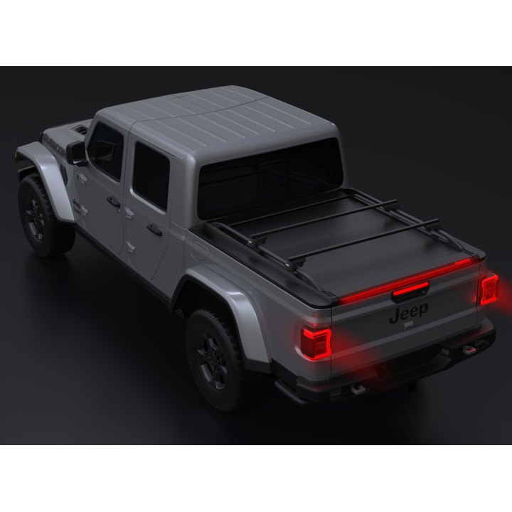 Manual Roll Top Tonneau Bed Cover, Tessera 4x4 Roll+, Jeep Gladiator 2020 - Present - EDK.ro