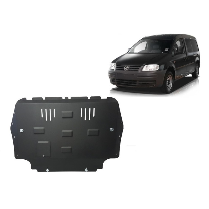 Scut Motor din Metalic, Scut Protection, Volkswagen Caddy 2010 - 2012 - EDK.ro