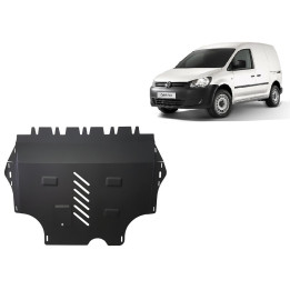 Skid Plate for Engine, Scut Protection, Volkswagen Caddy 2011 - 2020 - EDK.ro