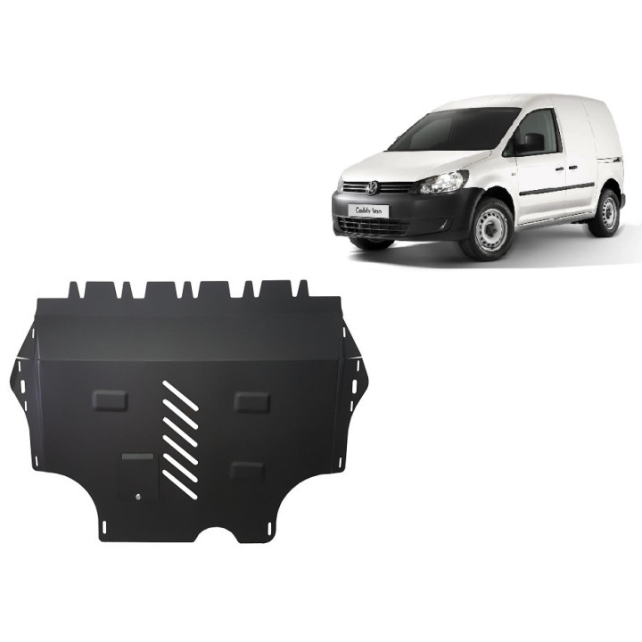 Skid Plate for Engine, Scut Protection, Volkswagen Caddy 2011 - 2020 - EDK.ro