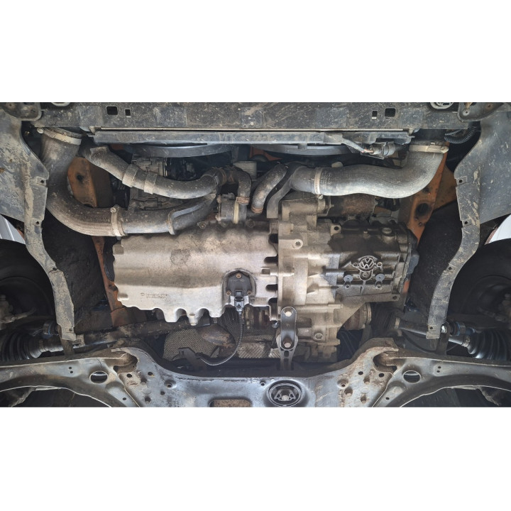 Skid Plate for Engine, Scut Protection, Volkswagen Caddy 2011 - 2020 - EDK.ro
