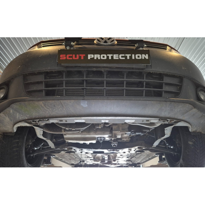 Skid Plate for Engine, Scut Protection, Volkswagen Caddy 2011 - 2020 - EDK.ro