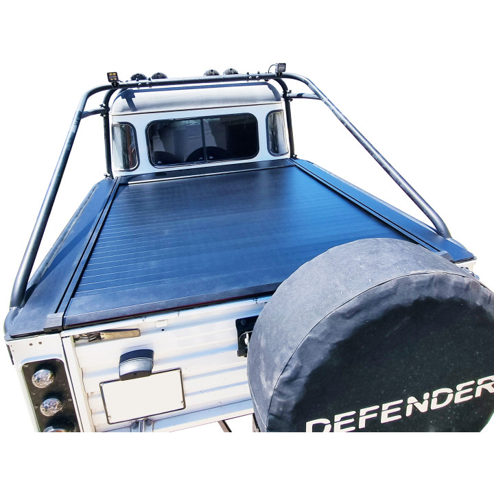 Manual Roll Top Tonneau Bed Cover, Tessera 4x4 Roll+, Land Rover Defender 130 - EDK.ro