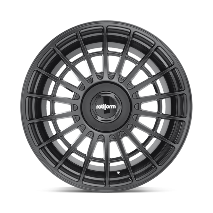 Alloy Wheel, Rotiform R142, 18x8.5, ET 35, 5x100 / 5x114.3, 70.1, Black - EDK.ro
