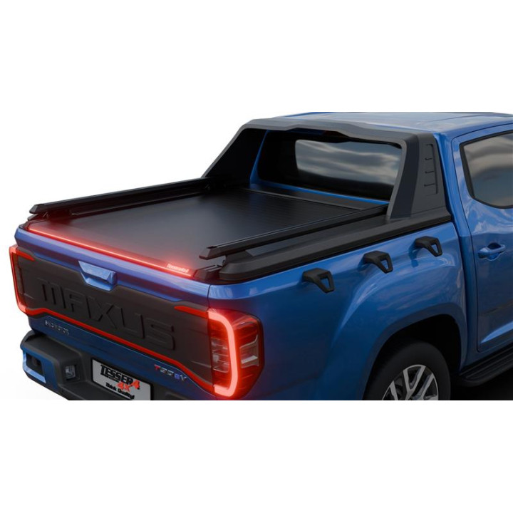 Manual Roll Top Tonneau Bed Cover, Tessera 4x4 Roll+, Maxus T60 with OEM Rollbar 2023 - Present - EDK.ro