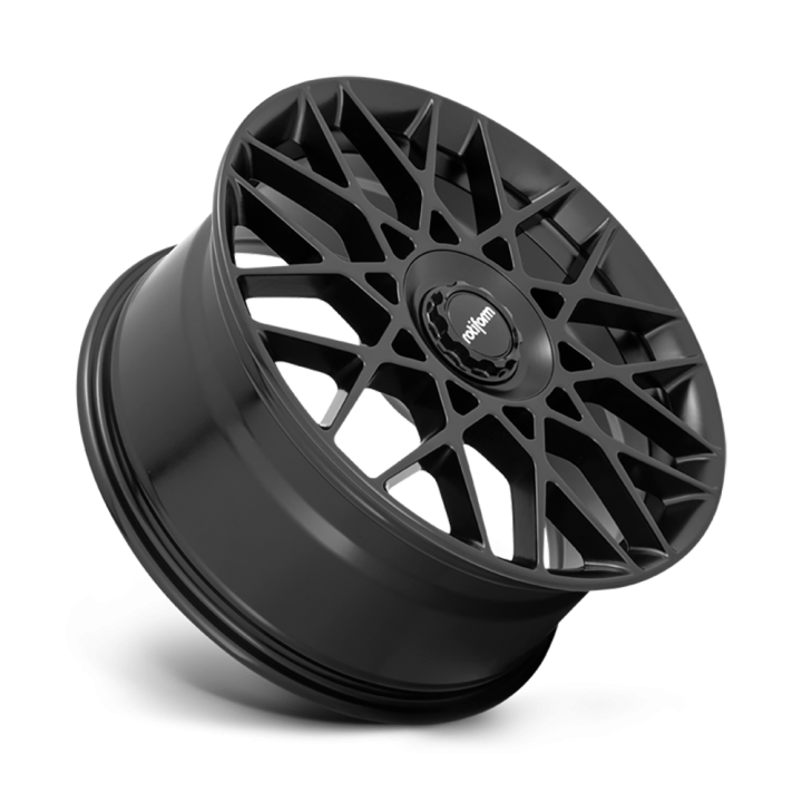 Jantă de Aluminiu, Rotiform R165, 19x8.5, ET 45, 5x108 / 5x114.3, 72.56, Negru - EDK.ro