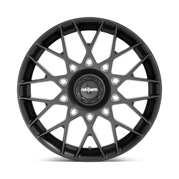 Jantă de Aluminiu, Rotiform R165, 19x8.5, ET 35, 5x108 / 5x114.3, 72.56, Negru - EDK.ro