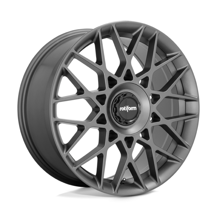 Jantă de Aluminiu, Rotiform R166, 19x8.5, ET 45, 5x108 / 5x114.3, 72.56, Antracit - EDK.ro