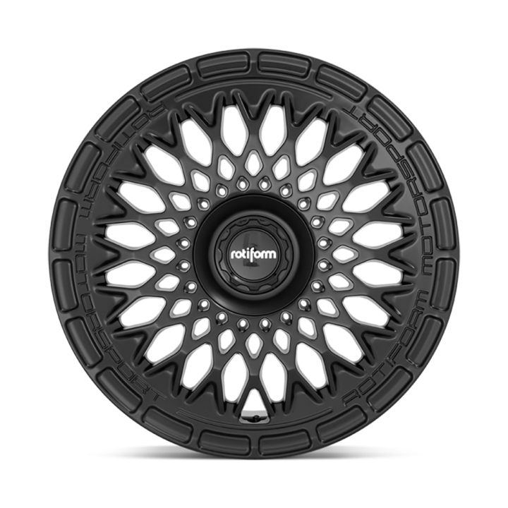 Alloy Wheel, Rotiform R174, 19x8.5, ET 45, 5x108 / 5x114.3, 72.56, Black - EDK.ro